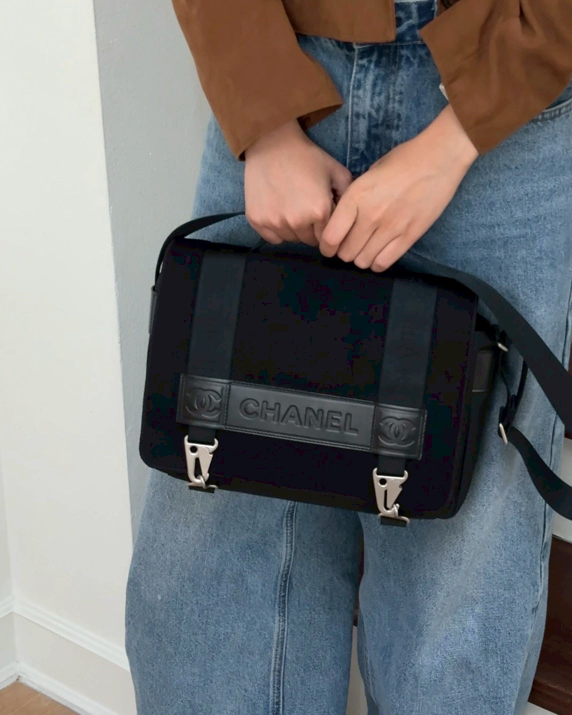 Chanel nylon crossbody