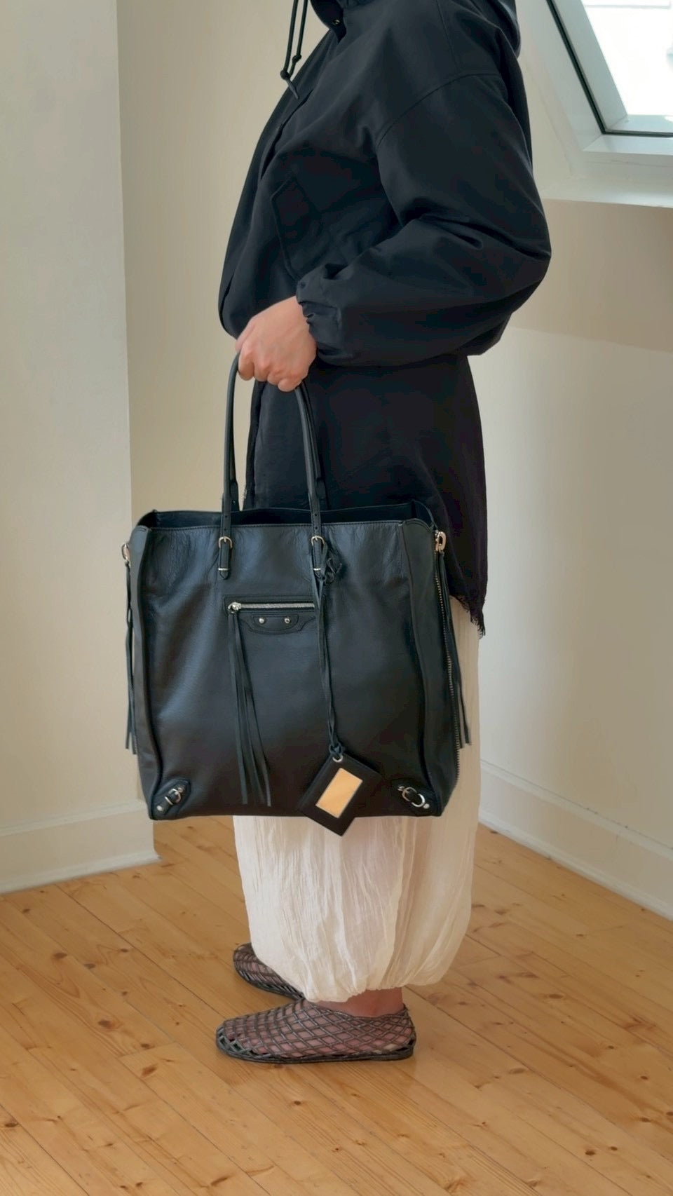 Balenciaga Papier tote bag