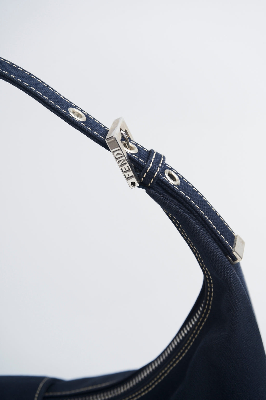 Fendi denim hobo
