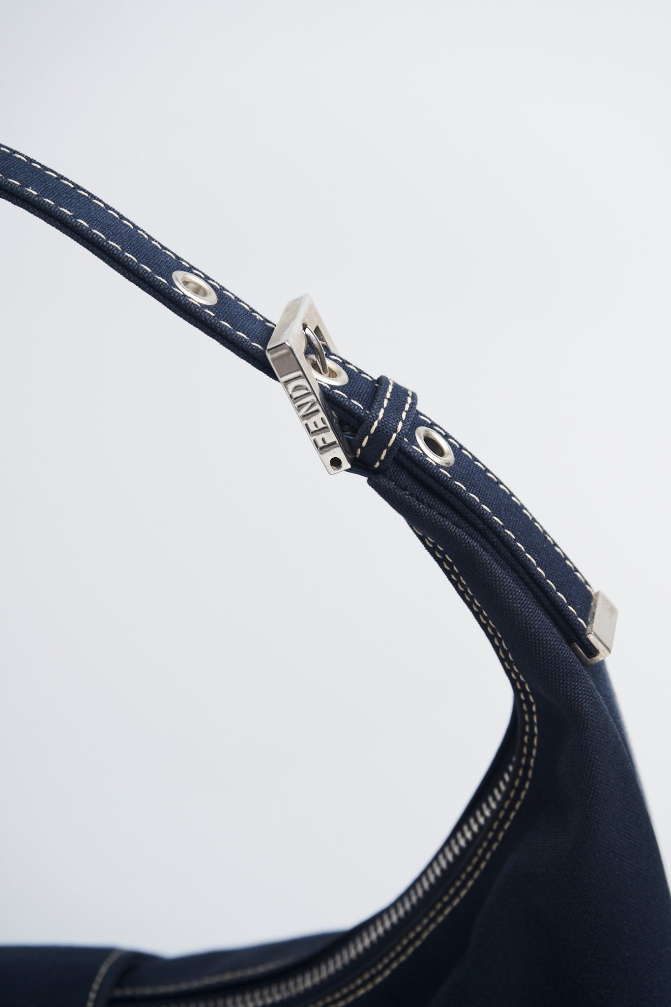 Fendi denim hobo