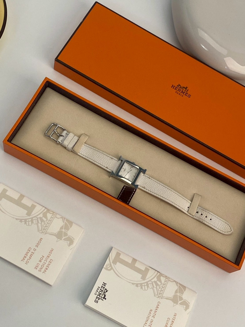 Hermes white dial H c.1526