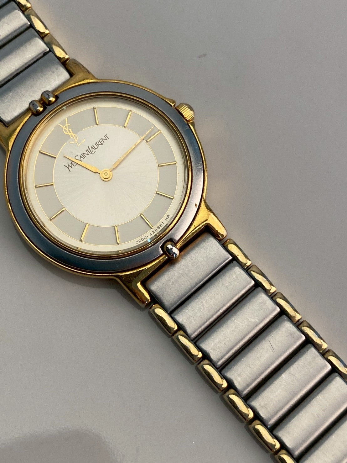 Ysl cream dial twotone c.1771