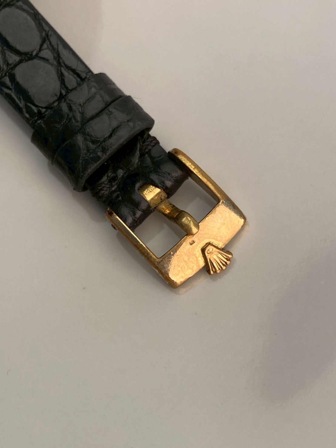 Rolex K18 YG cellini gold dial