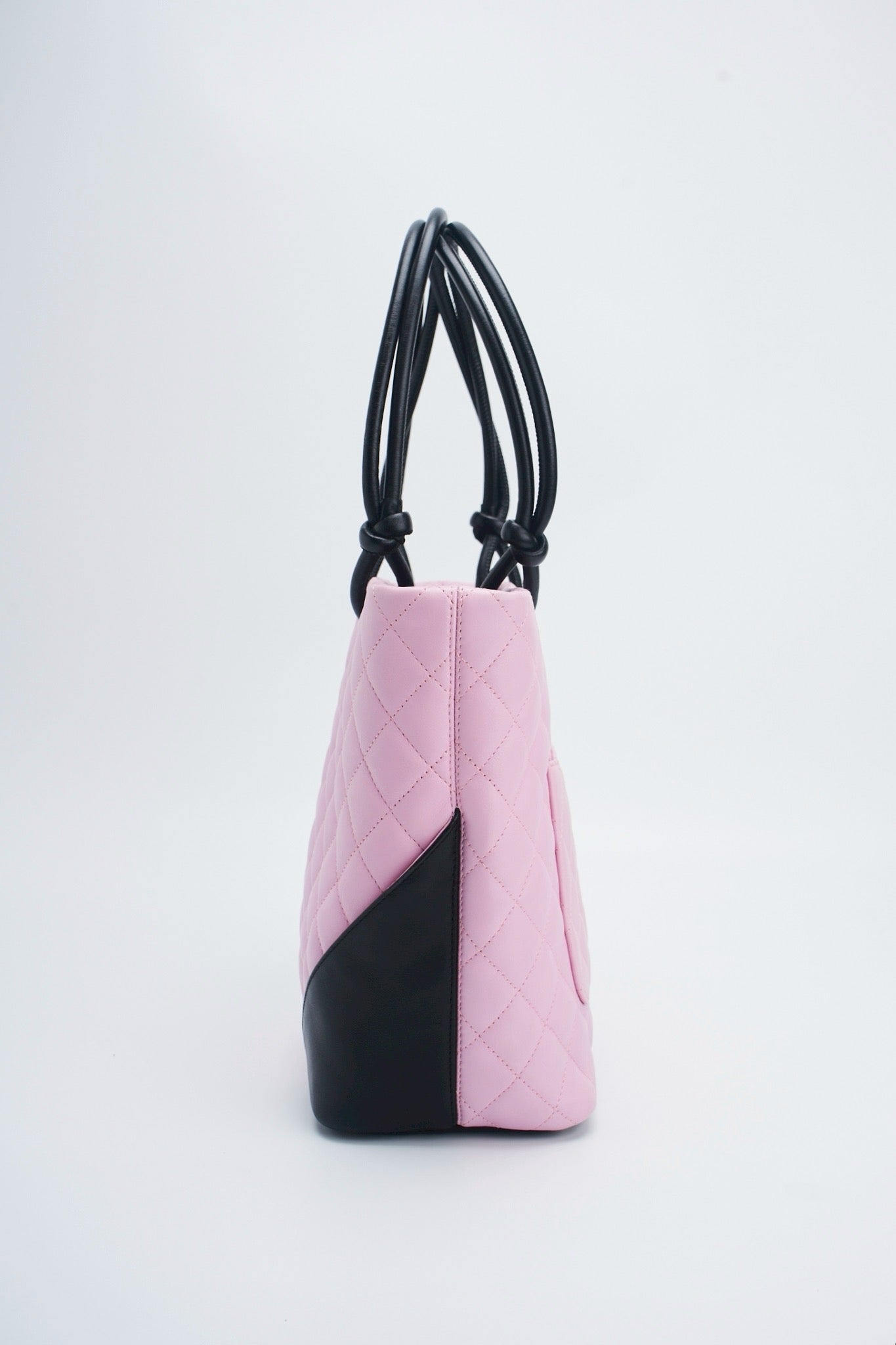 Chanel cambon mini tote pink