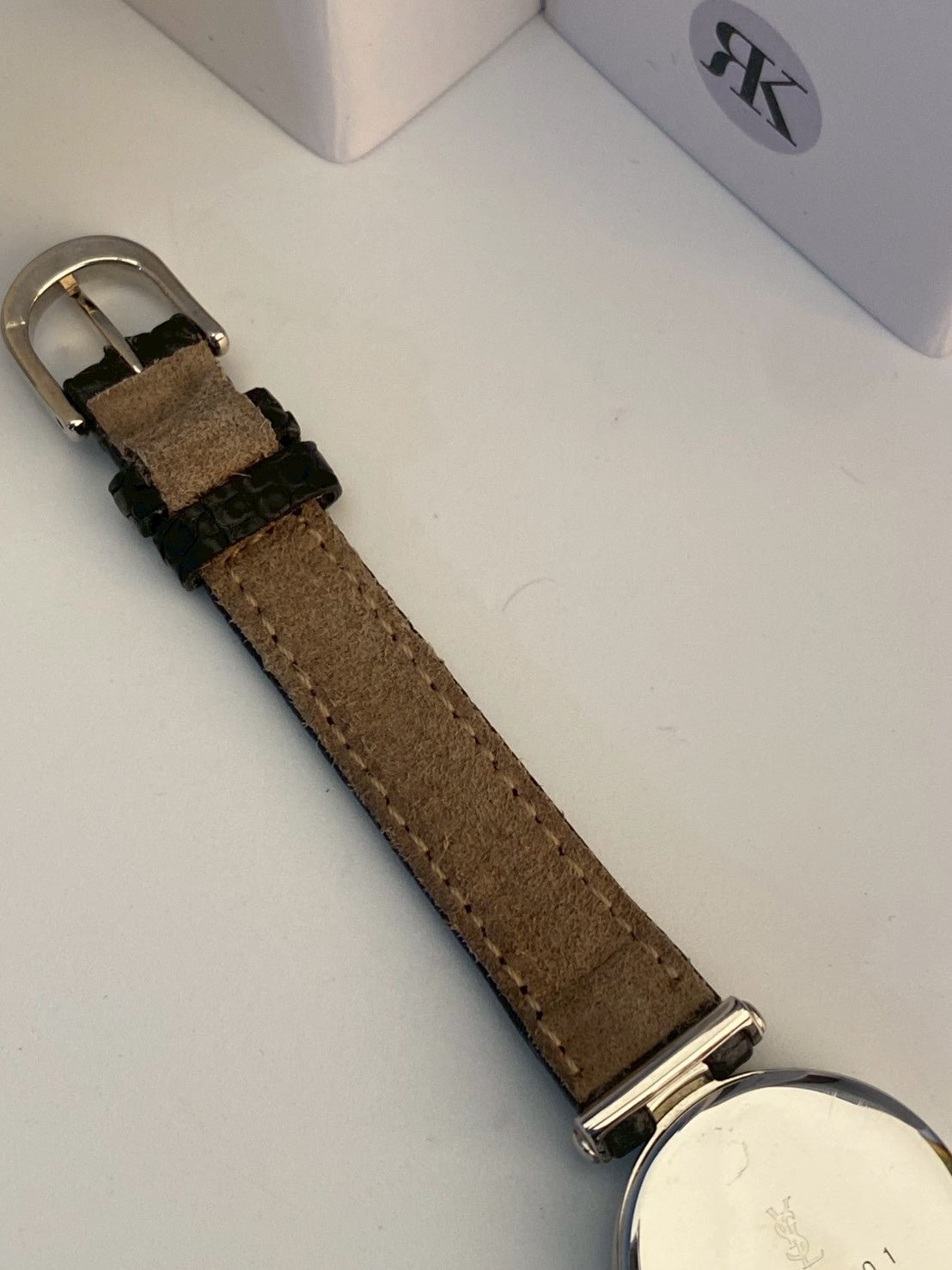 Ysl white dial c.0201