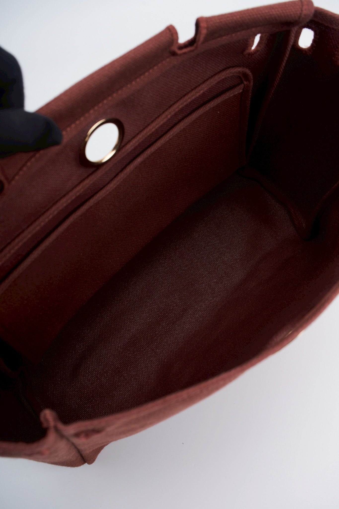 Hermes herbag31 redbrown