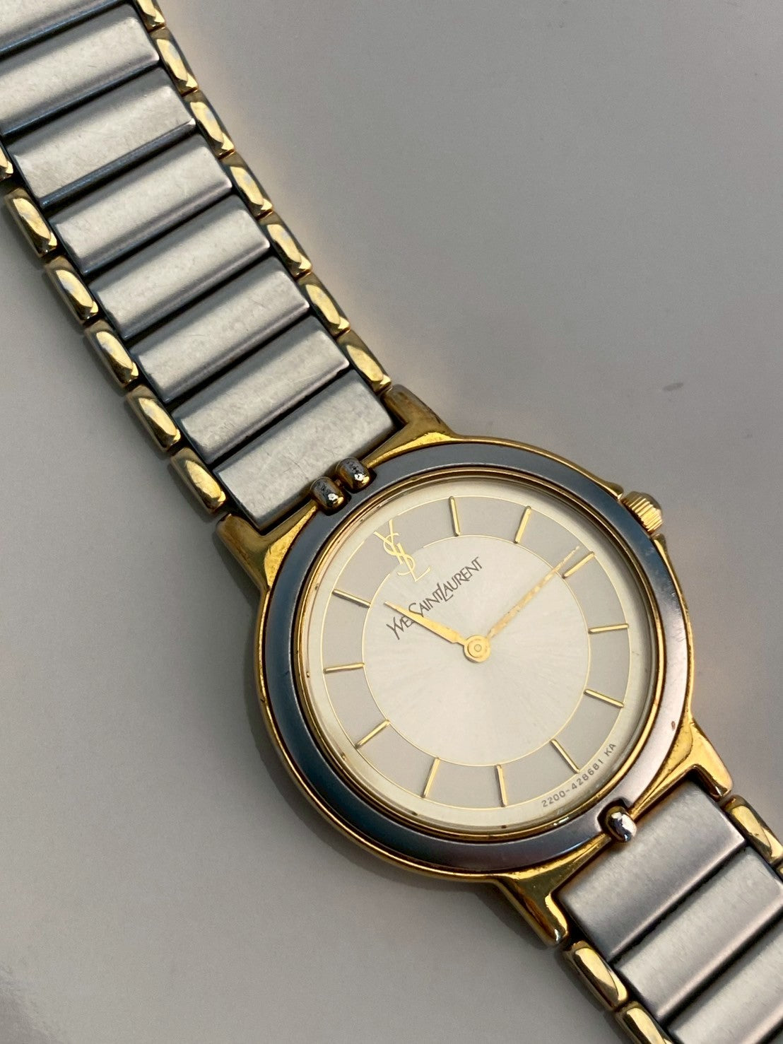 Ysl cream dial twotone c.1771