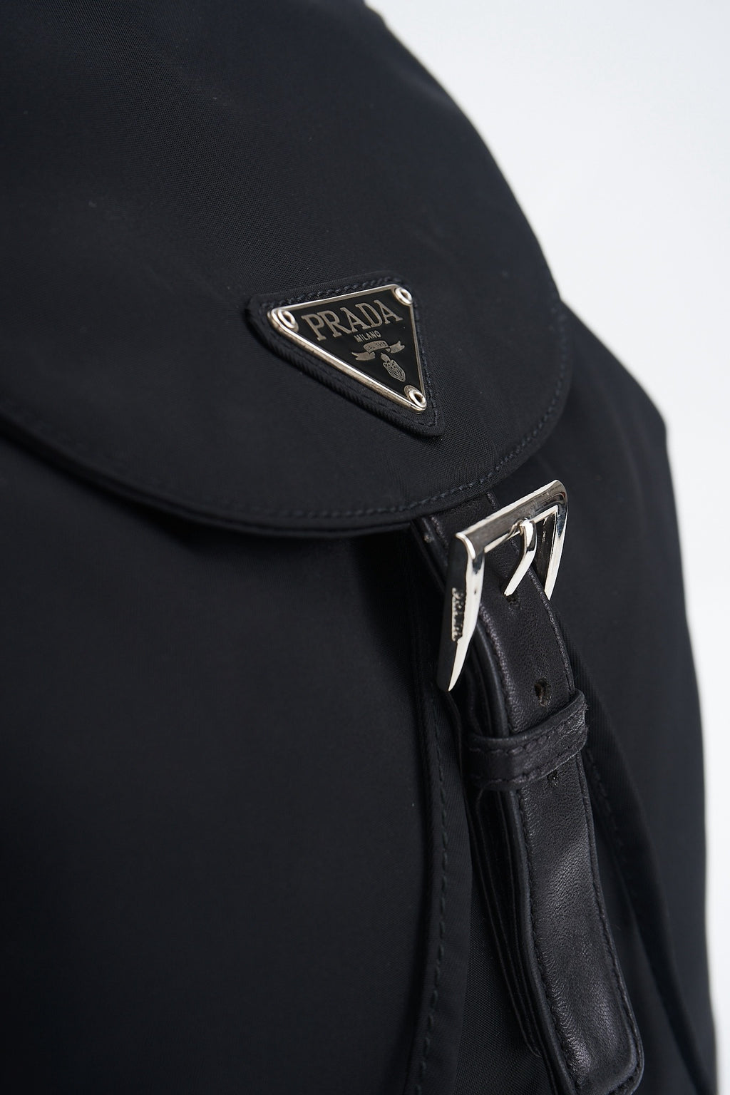 Prada backpack chain