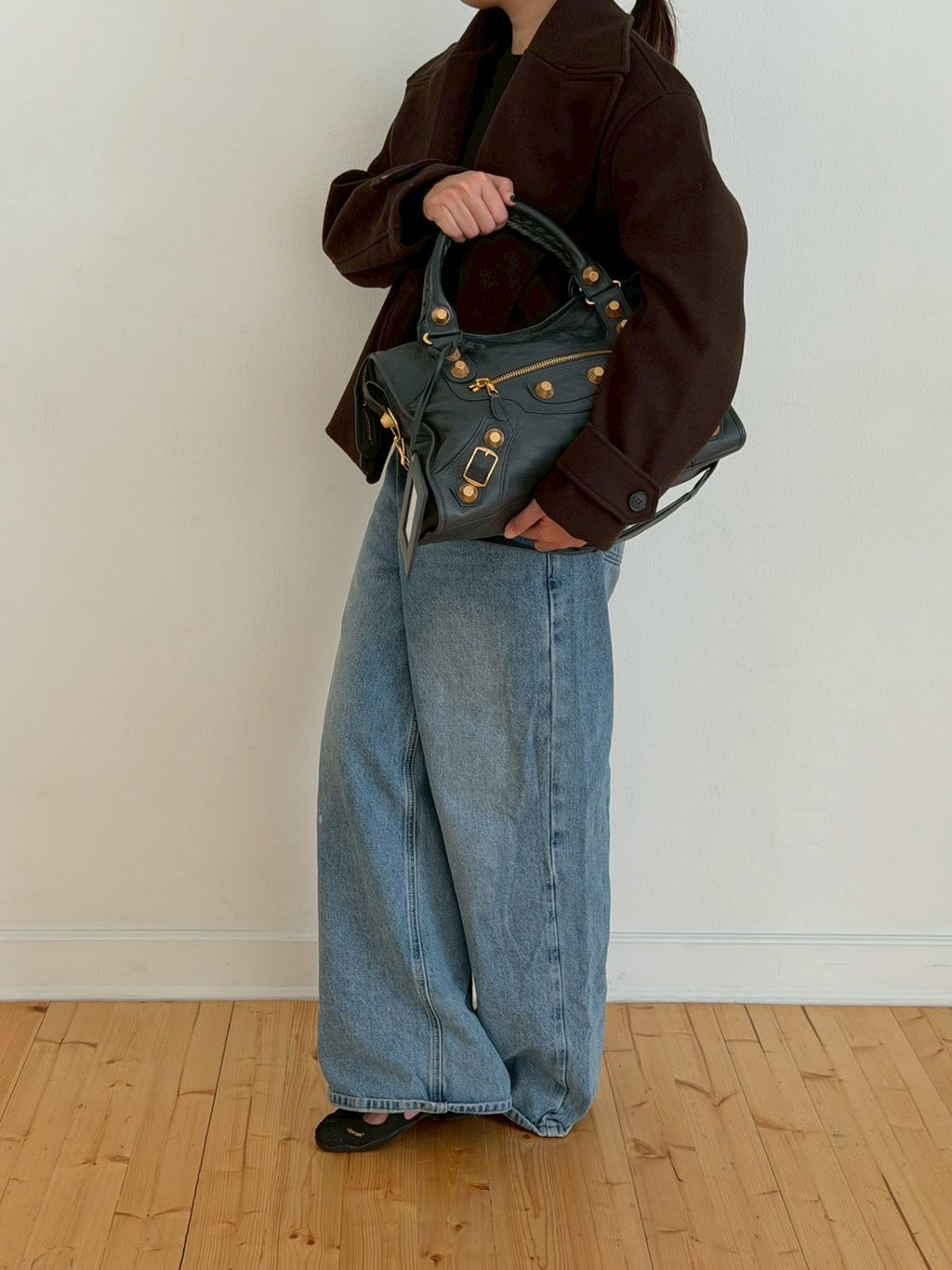 Balenciaga city giant dark gray