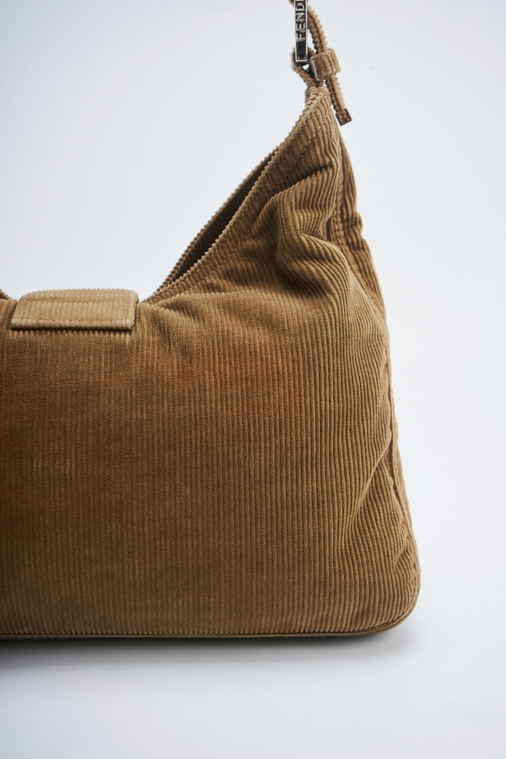 Fendi denim F shoulder
