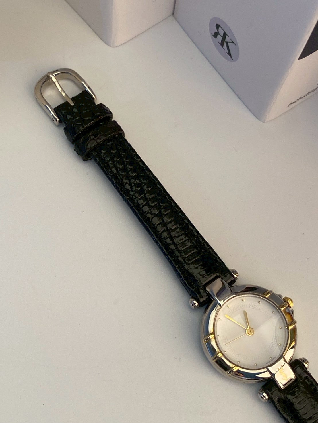 Ysl white dial c.0201
