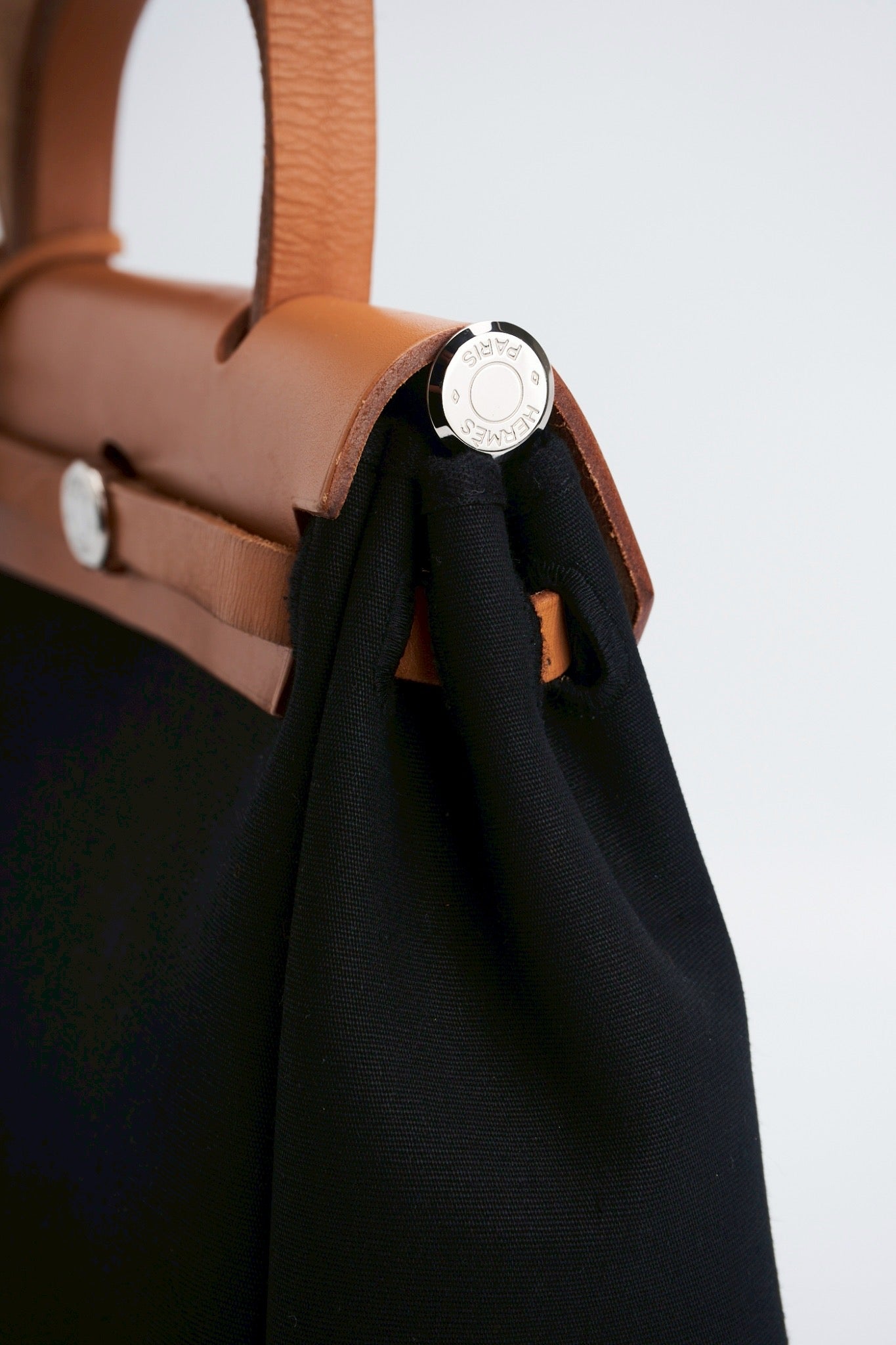 Hermes herbag31 black brown