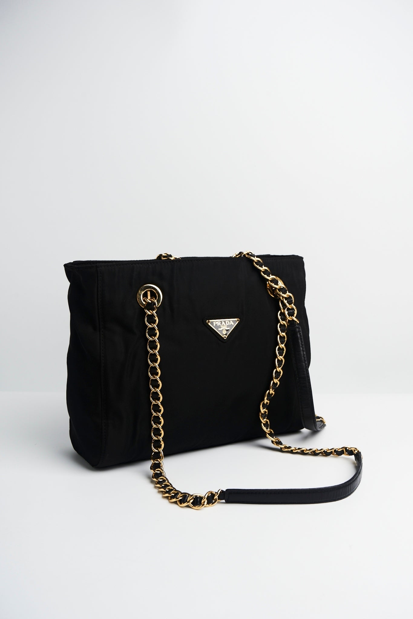 Prada nylon chian bag