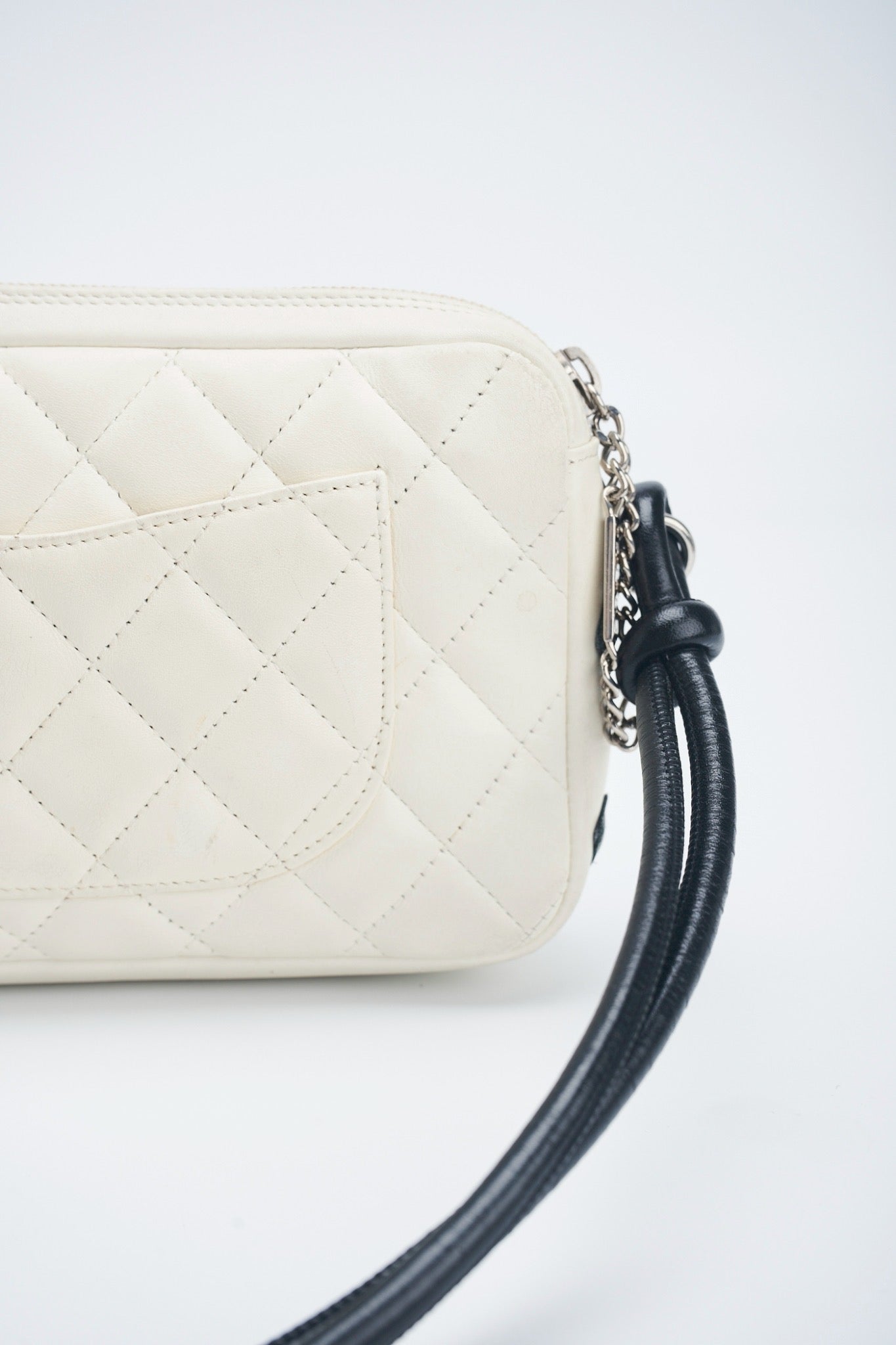 Chanel cambon white shoulder bag