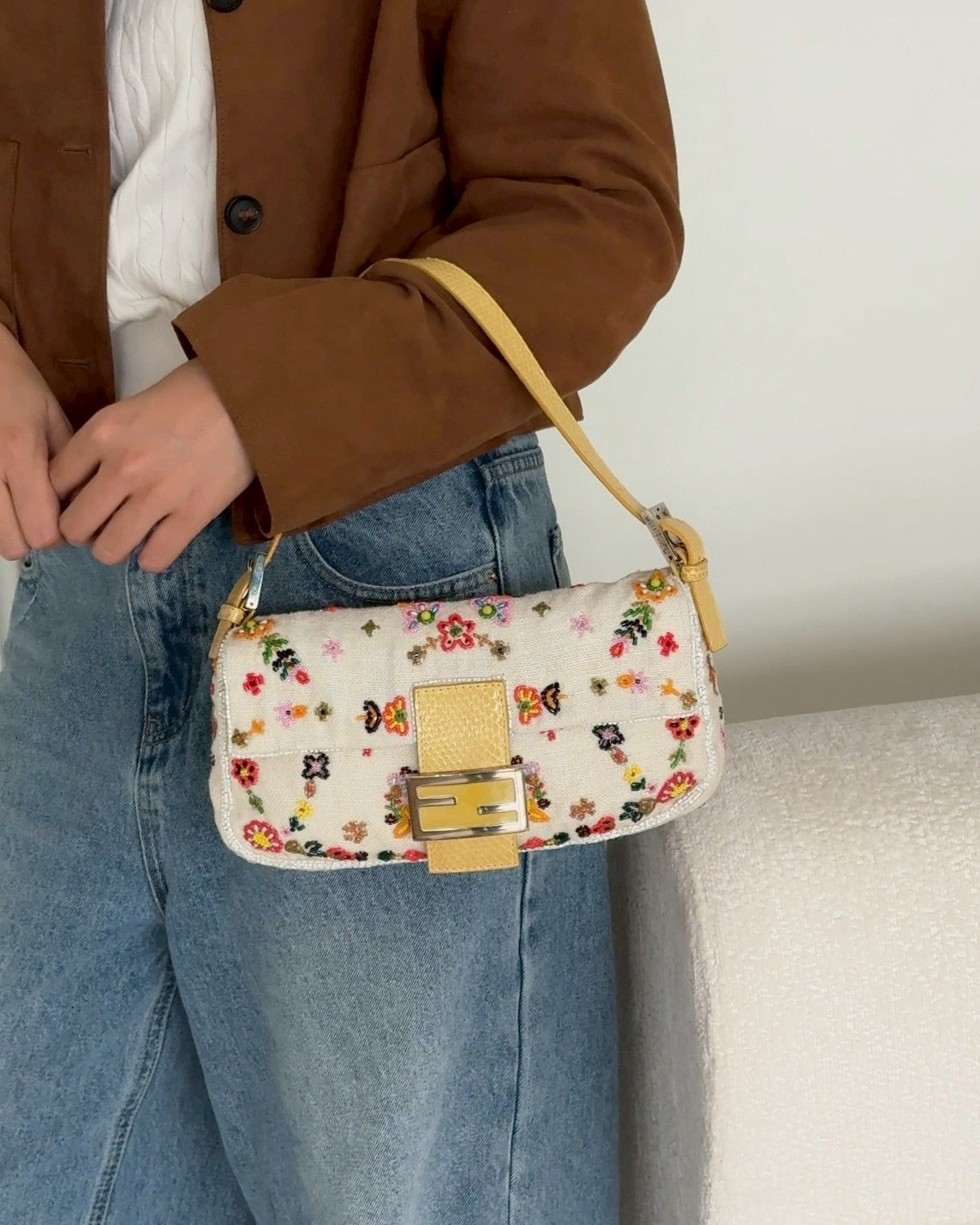 Fendi baguette beaded