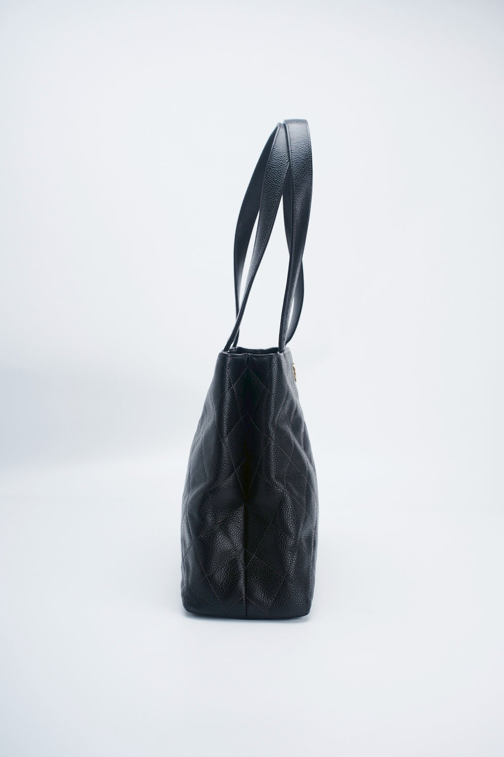 Chanel rhombic quilted caviar