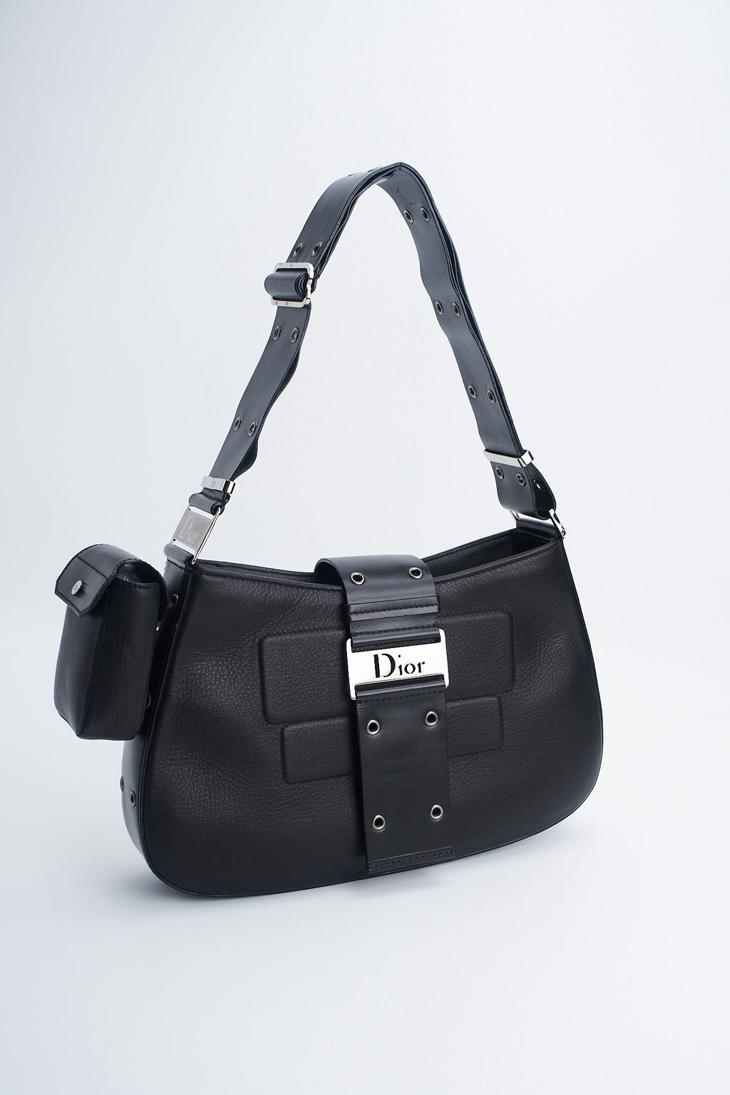 Dior street-chic shoulder