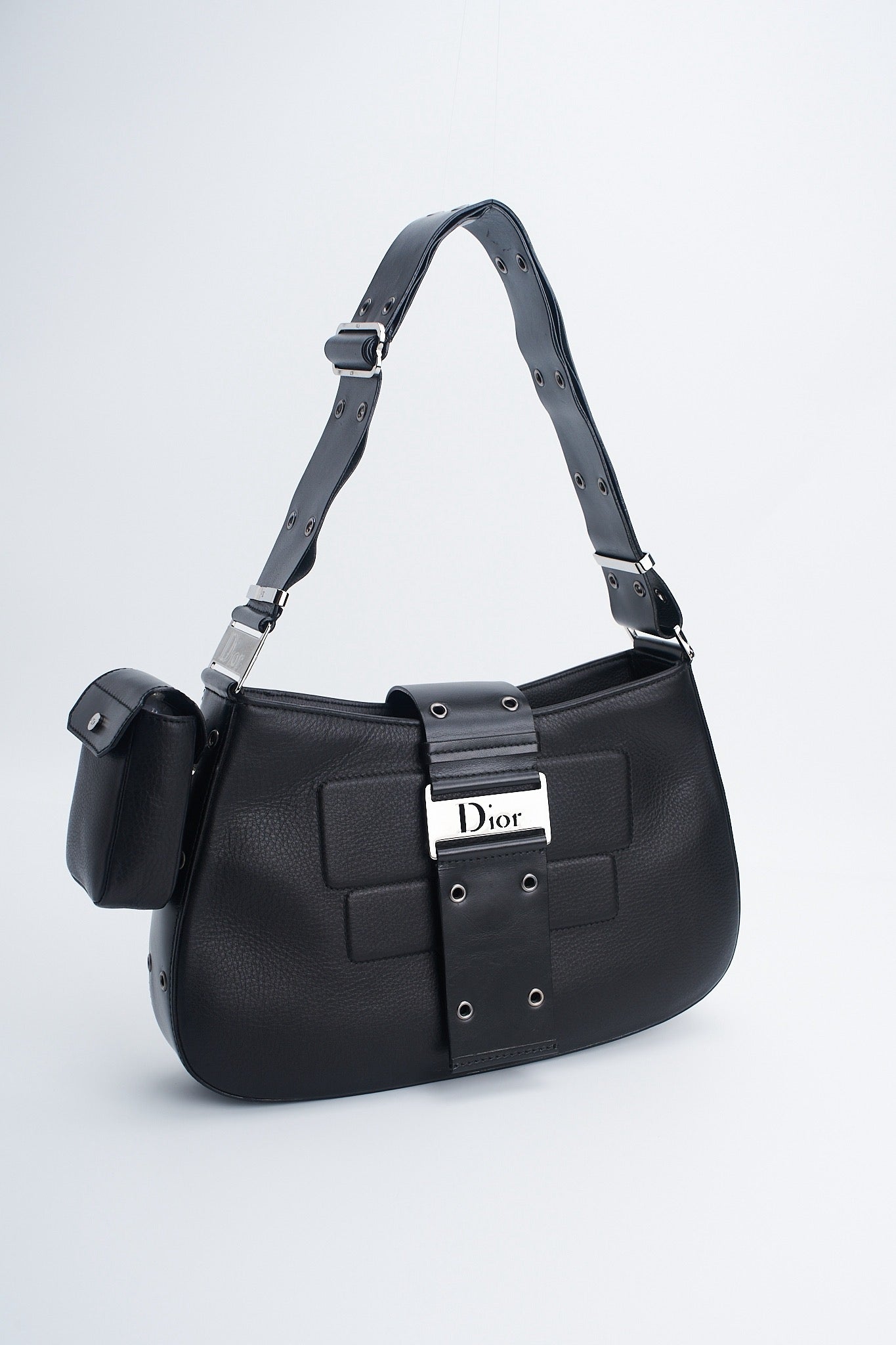Dior street-chic shoulder