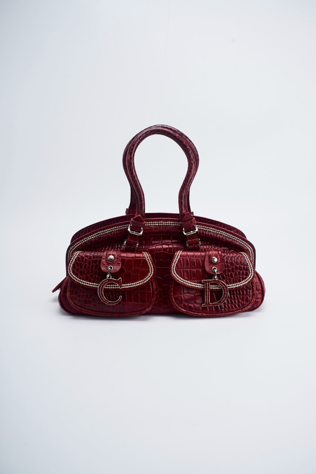 Dior detective crocodile leather