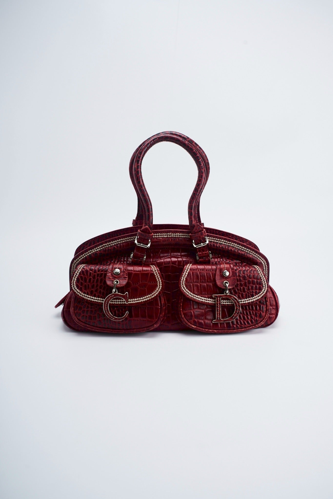 Dior detective crocodile leather