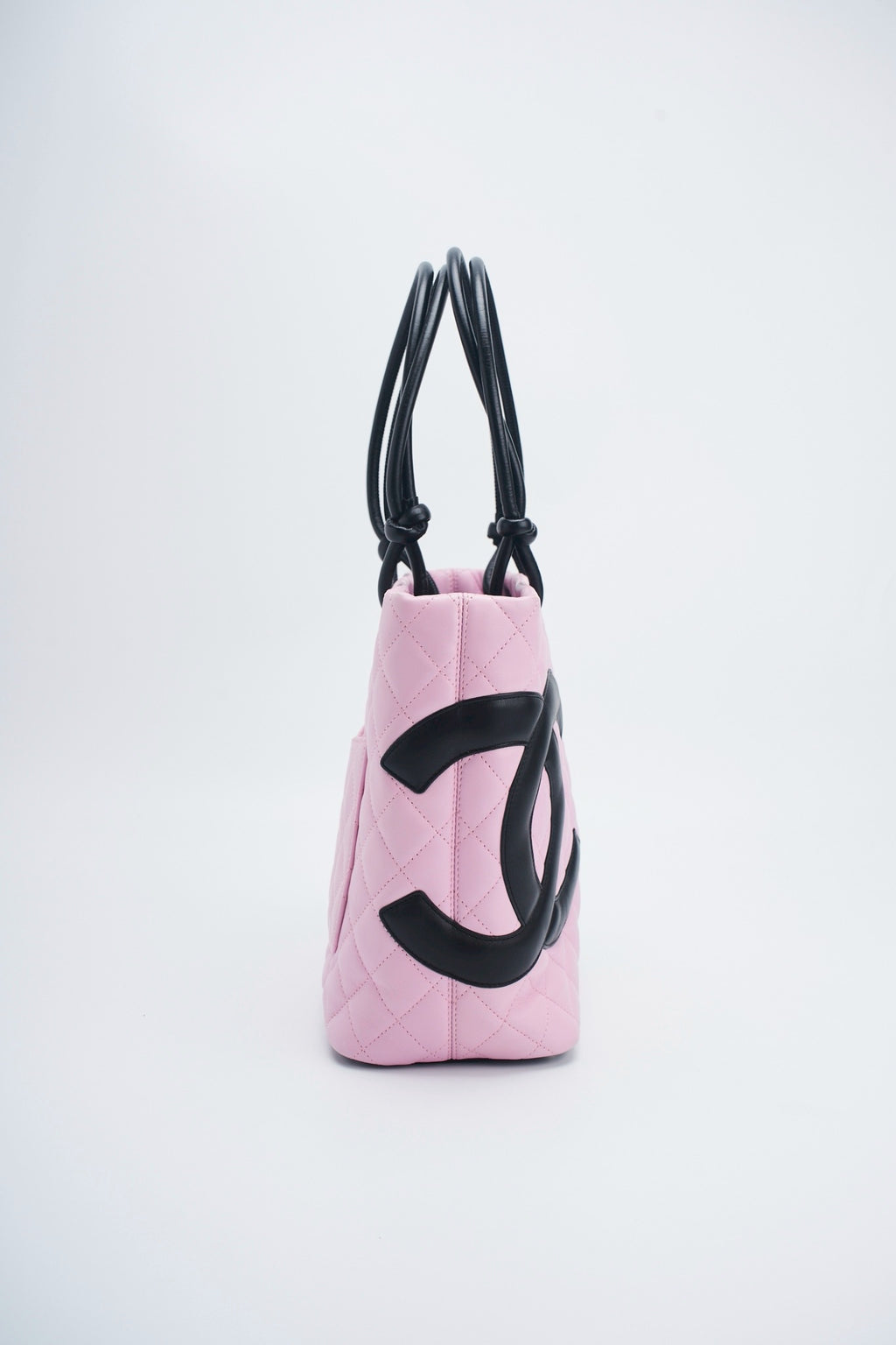Chanel cambon mini tote pink