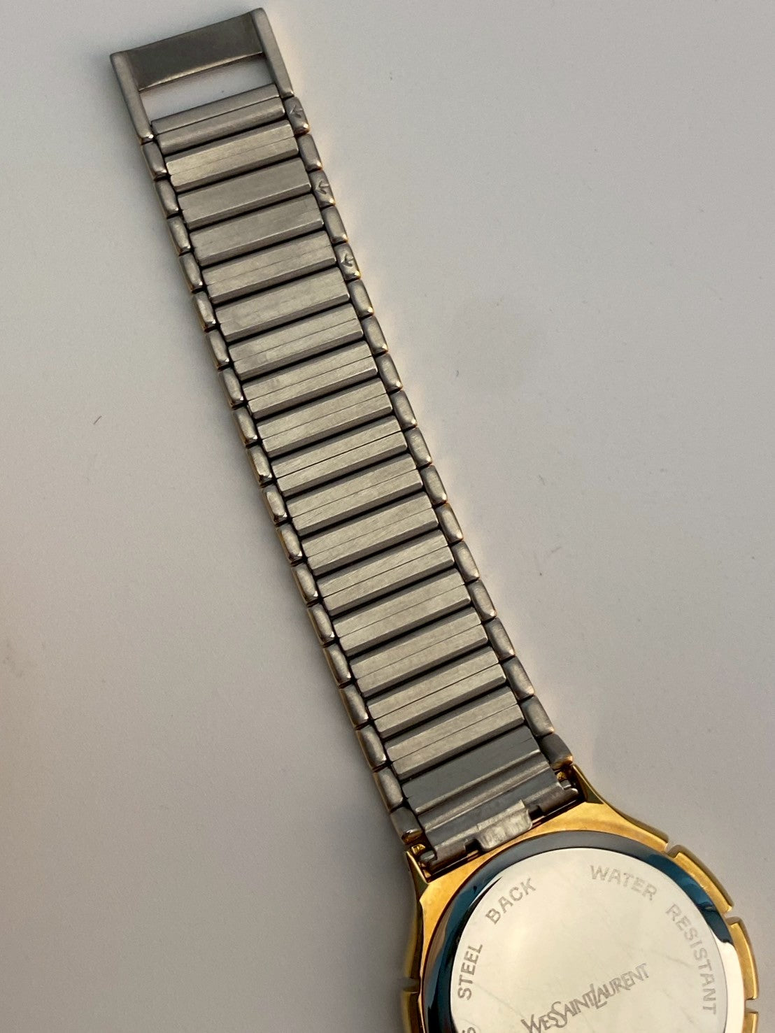 YSL twotone date watch c.0405