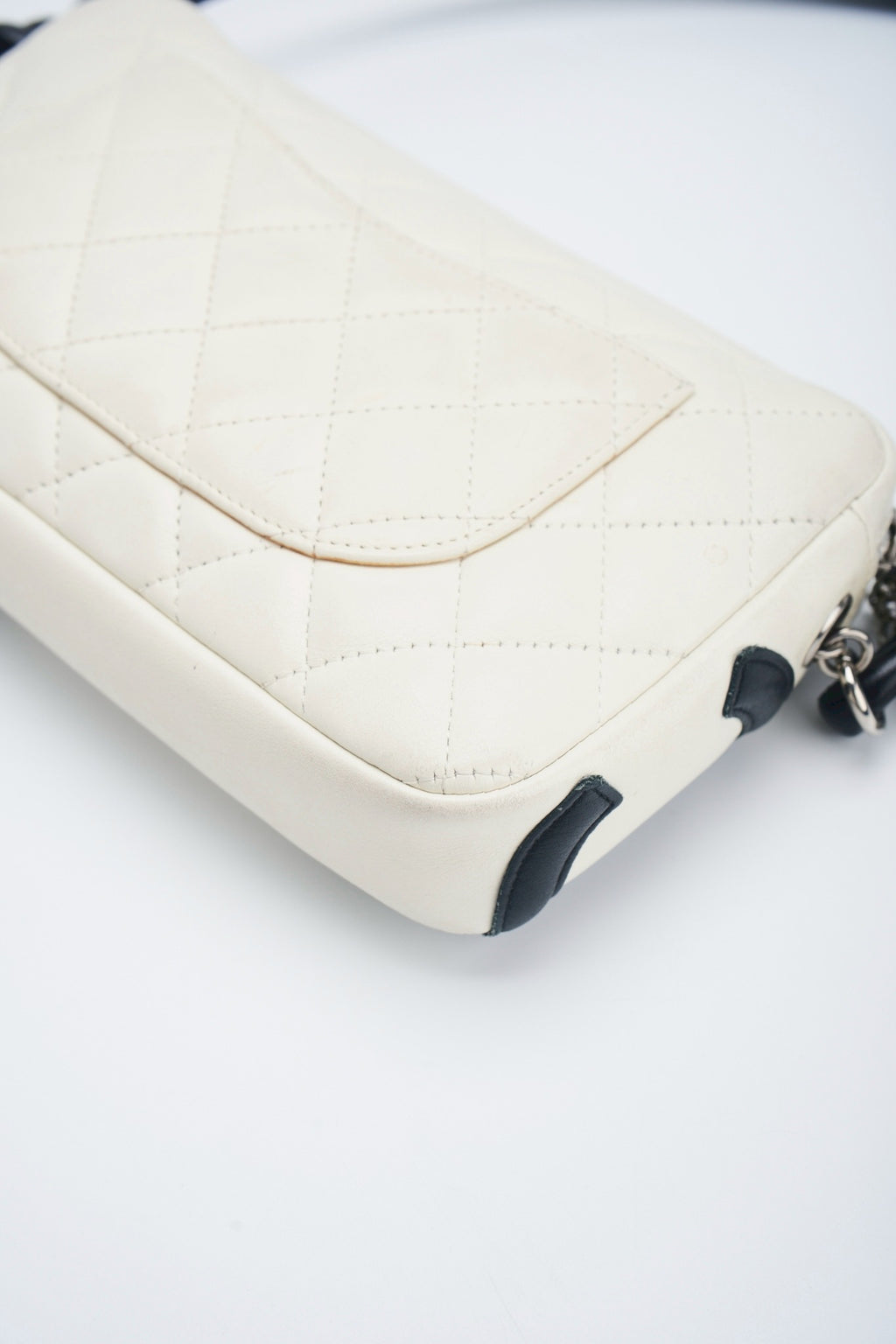 Chanel cambon white shoulder bag