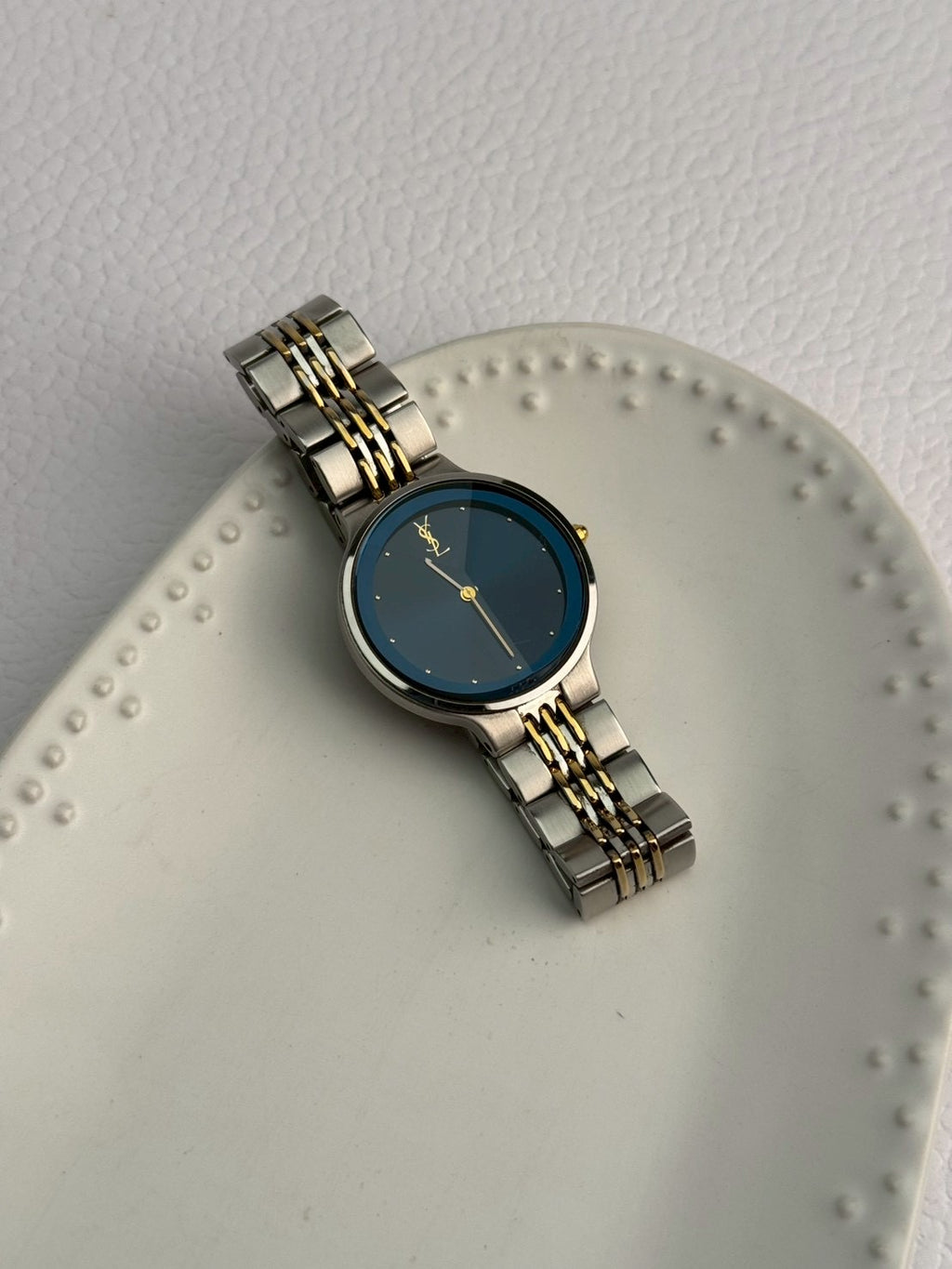 Ysl blue dial c.0668