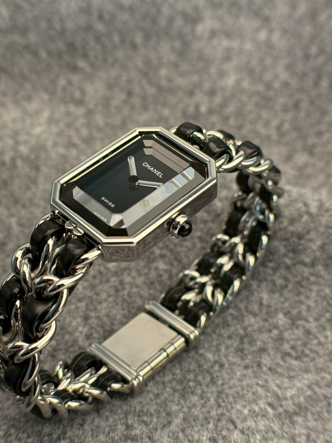 Chanel Premiere silver Lsize c.1607
