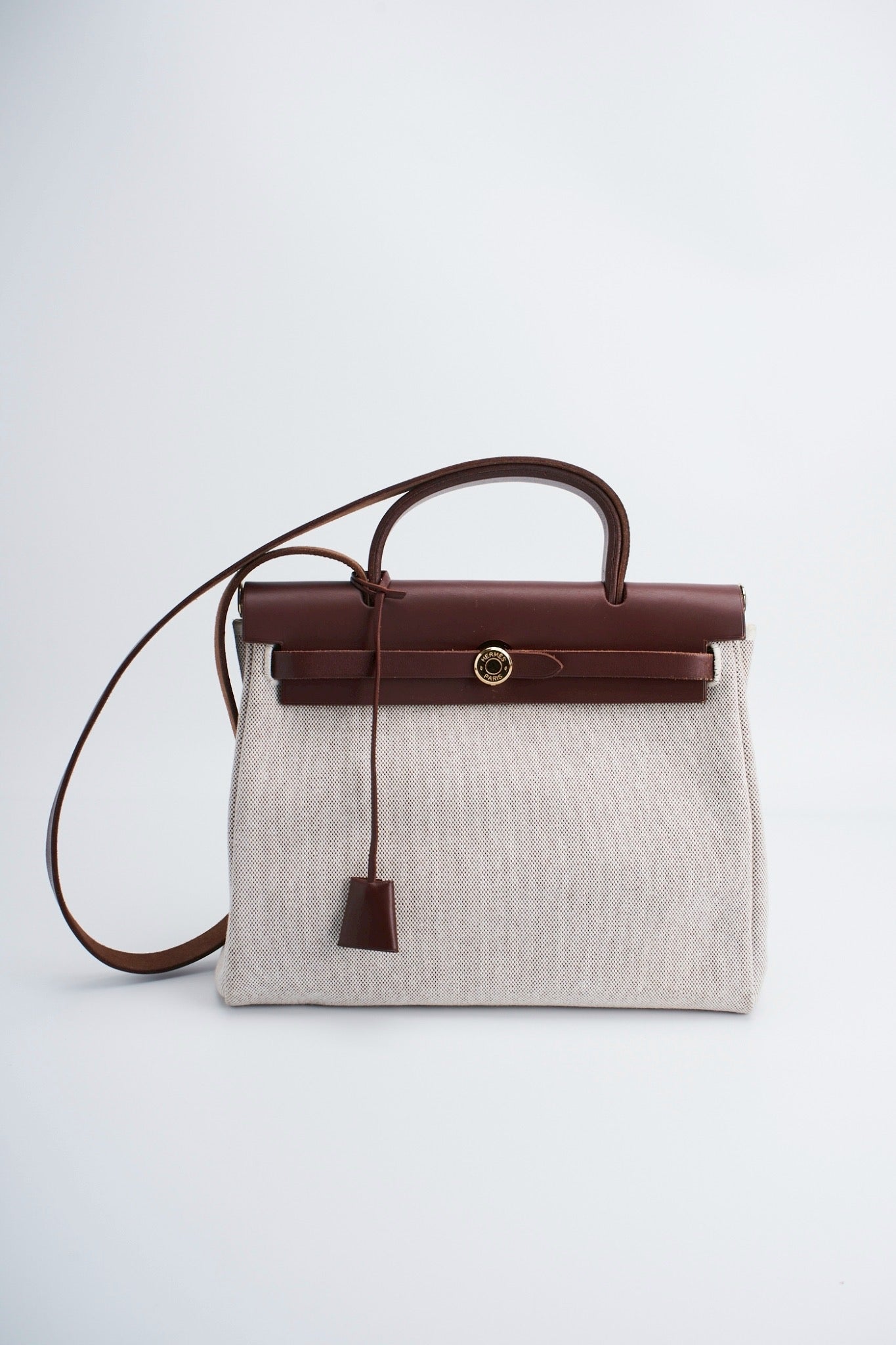 Hermes herbag31 redbrown