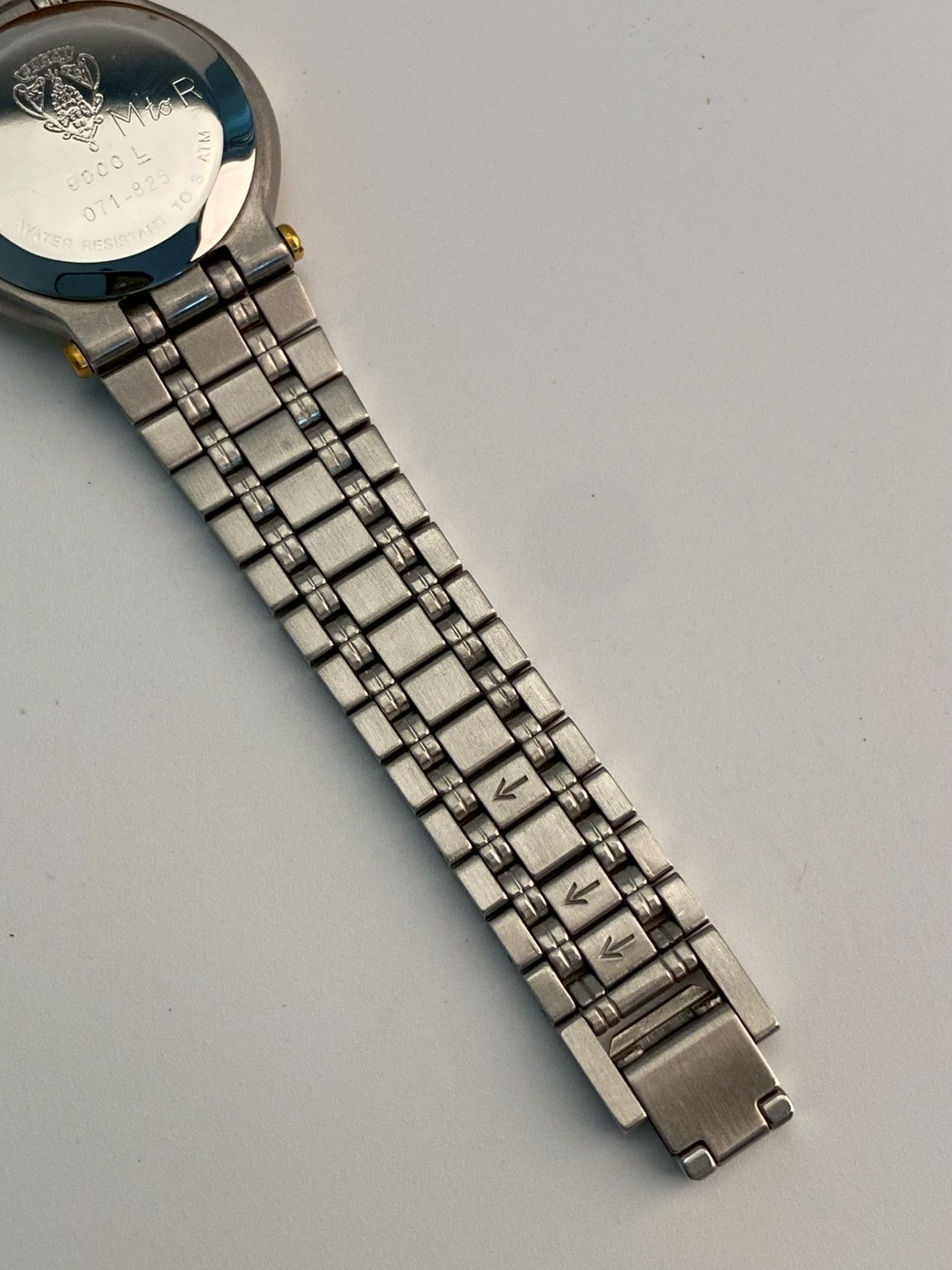 Gucci 9000l twotone watch