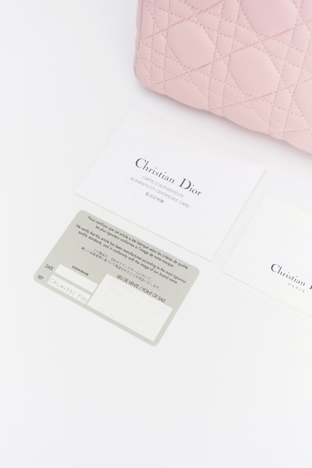 Lady Dior pink