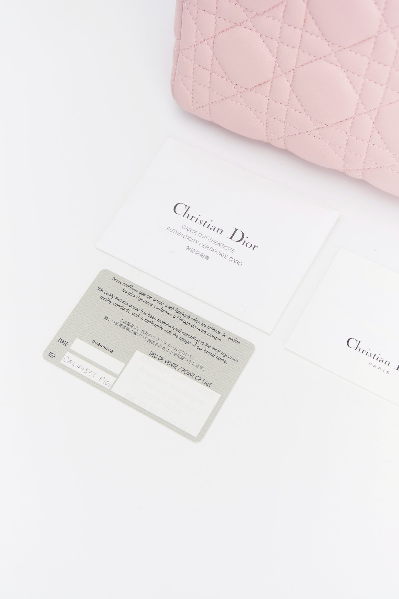 Lady Dior pink