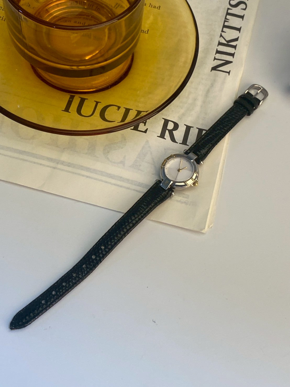 Ysl white dial c.0201