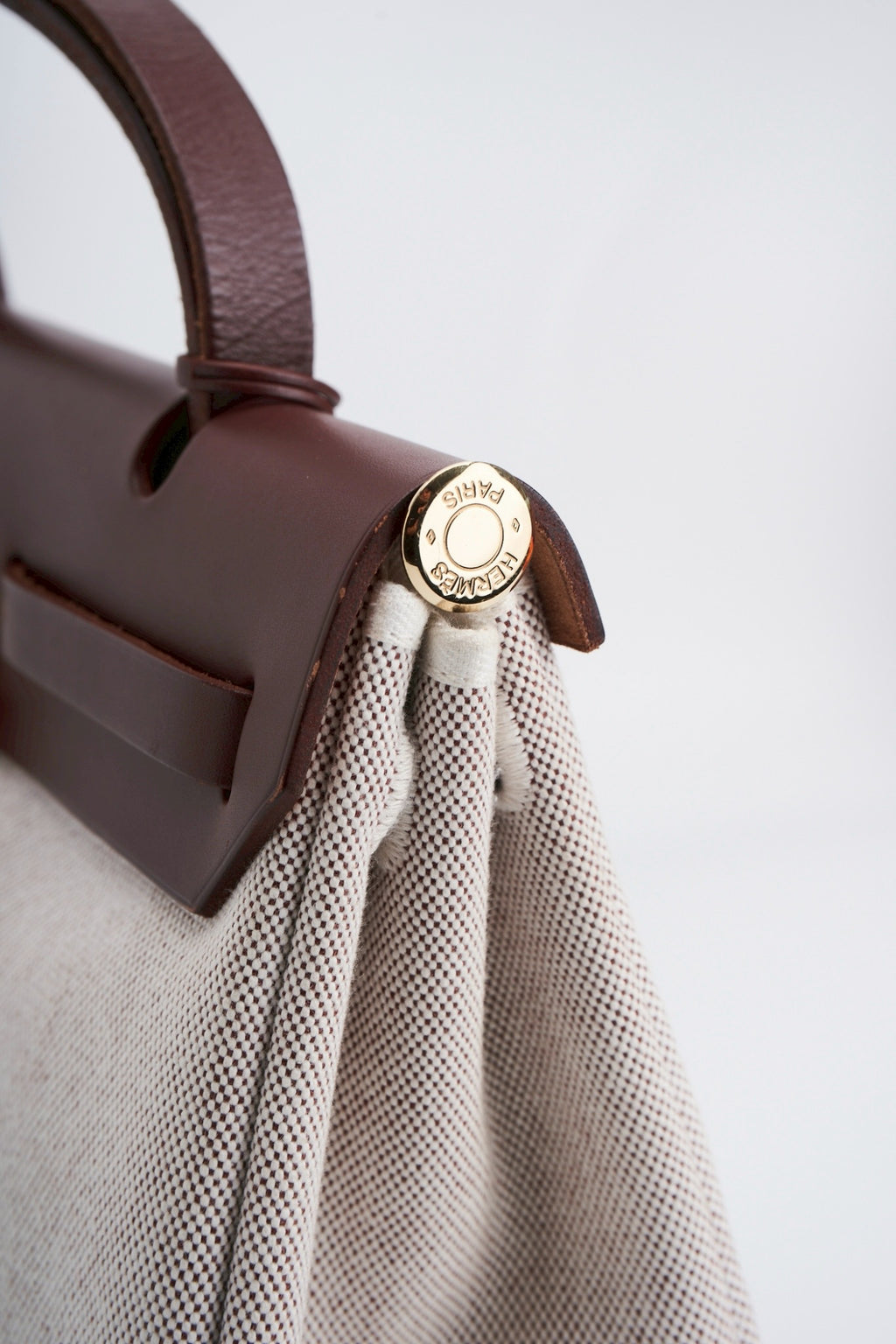 Hermes herbag31 redbrown