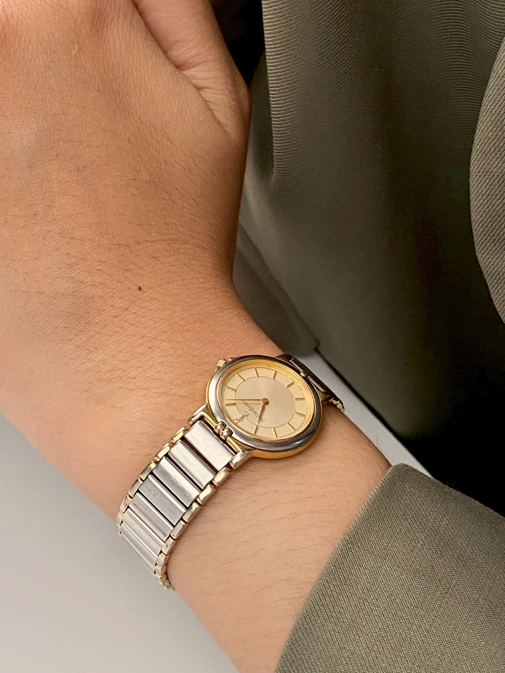 Ysl cream dial twotone c.1771