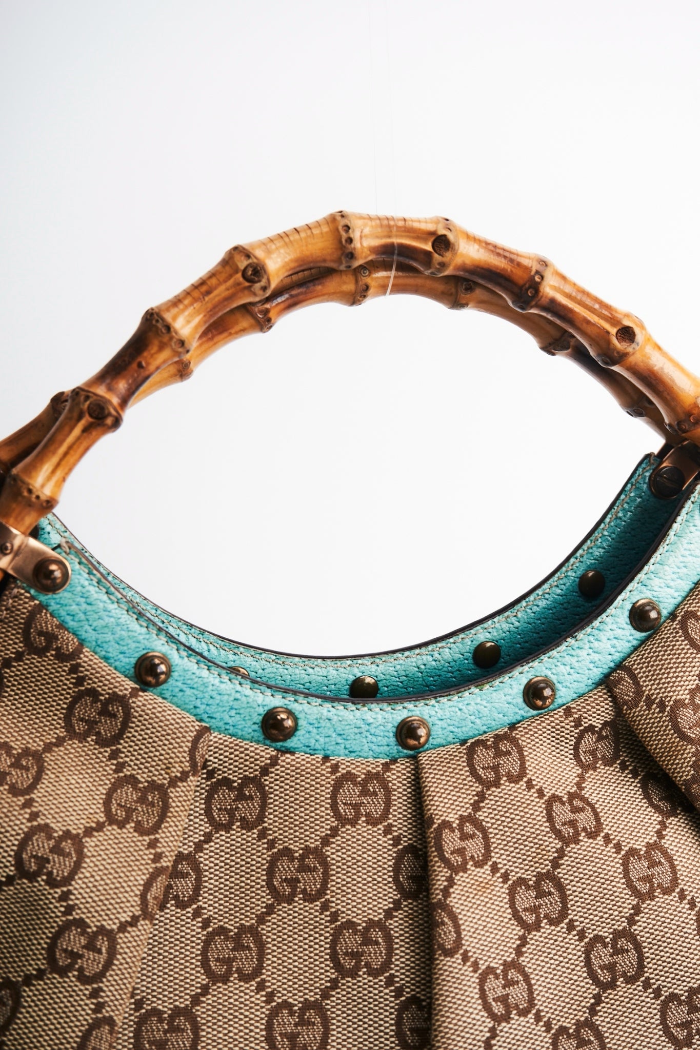 Gucci bamboo handbag