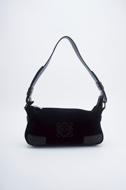 Loewe Suede Black shoulder