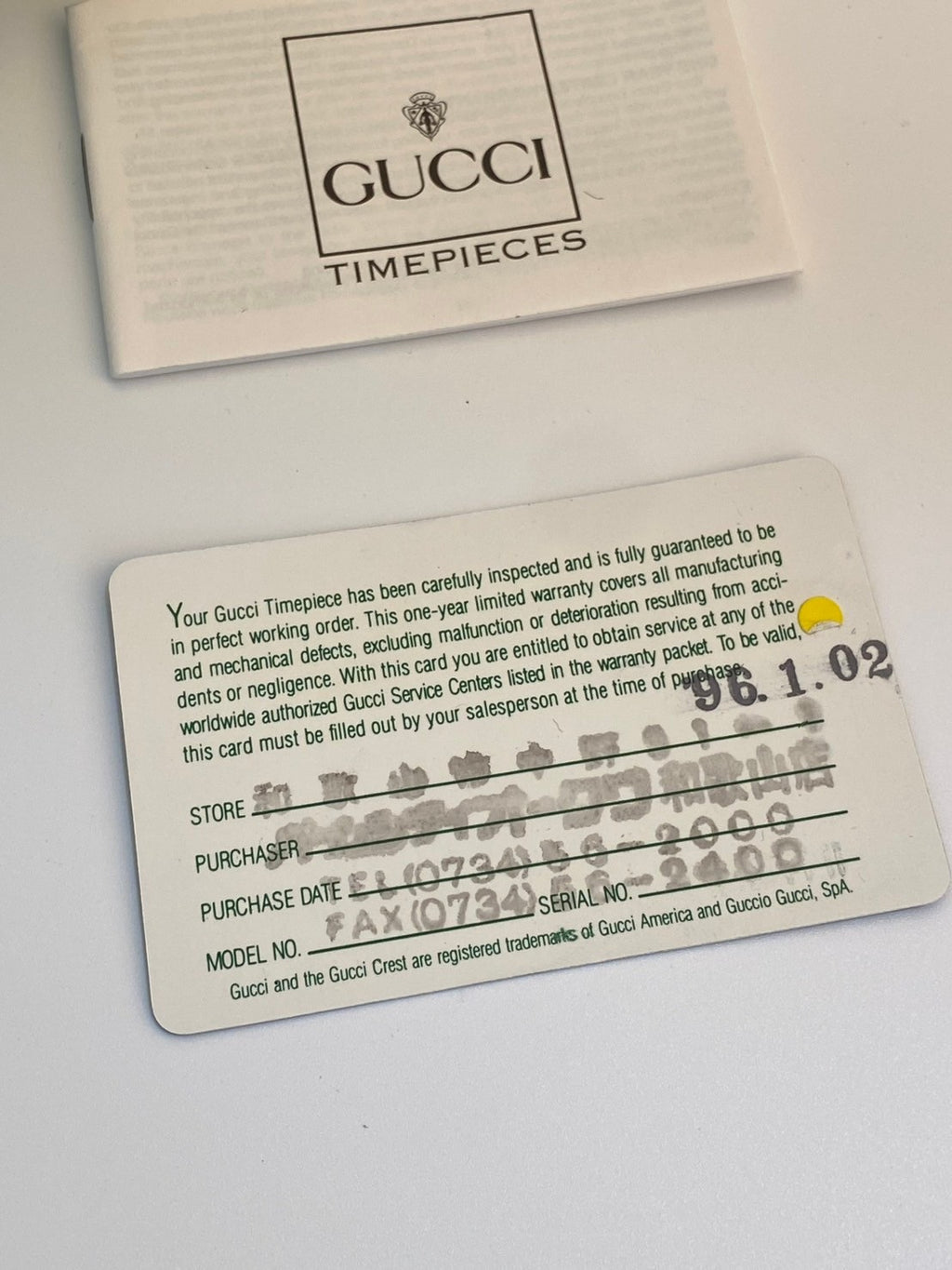 Gucci 11-12.2 chang oring dady