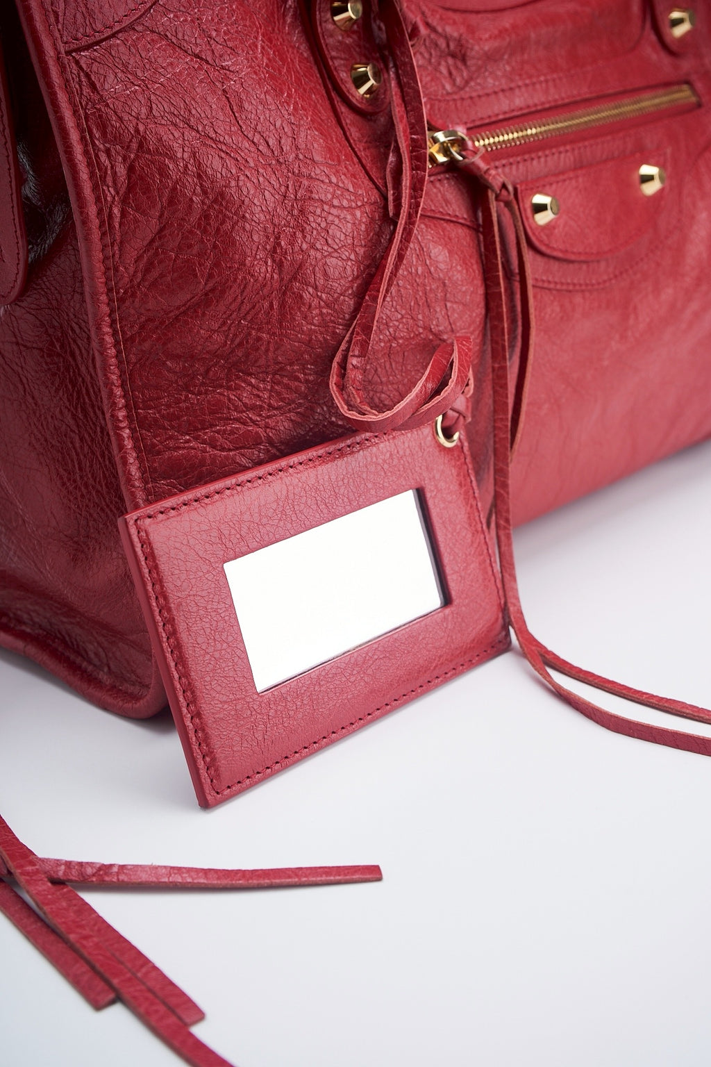 Balenciaga city red