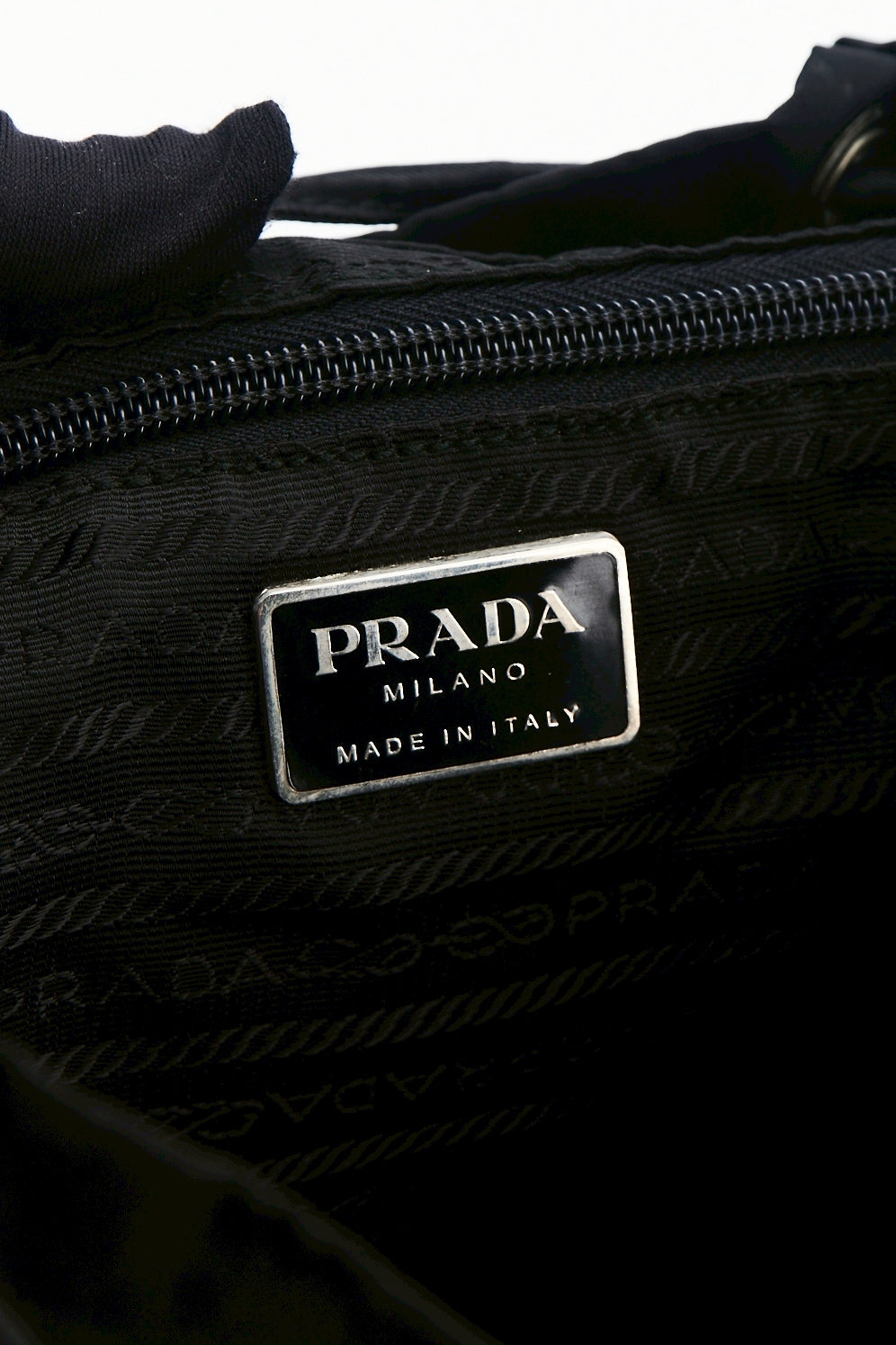 Prada nylon blackpack