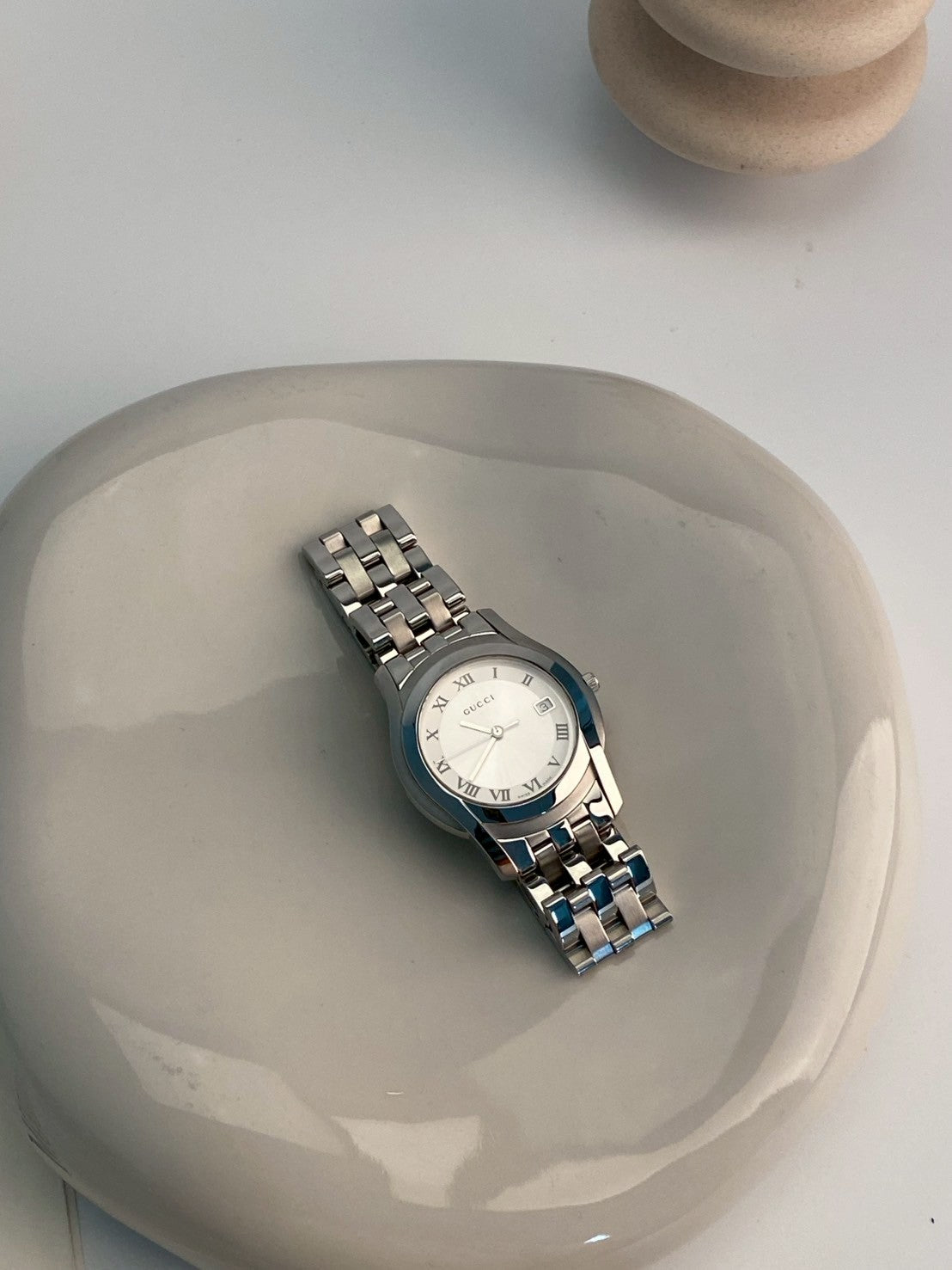 Gucci 5500M silver