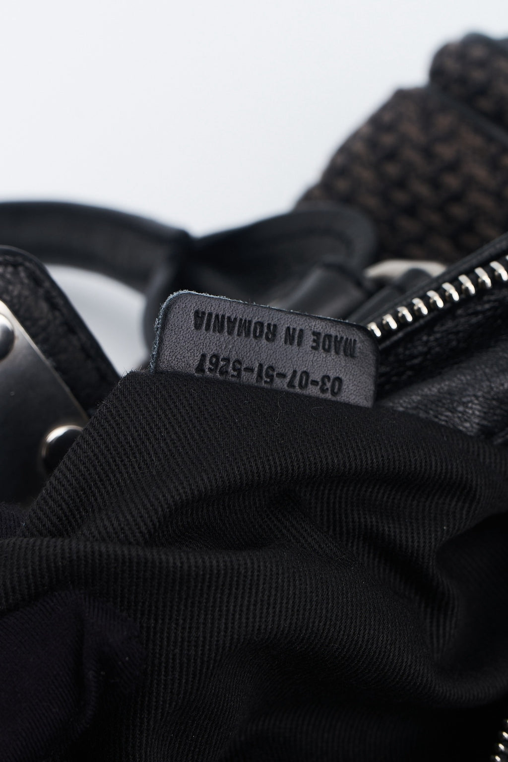 Chloe paddington tweed leather