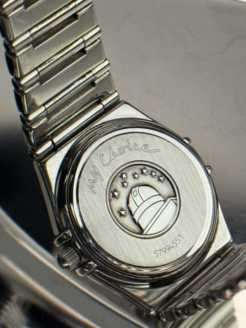 Omega Constellation Diamond Bezel
