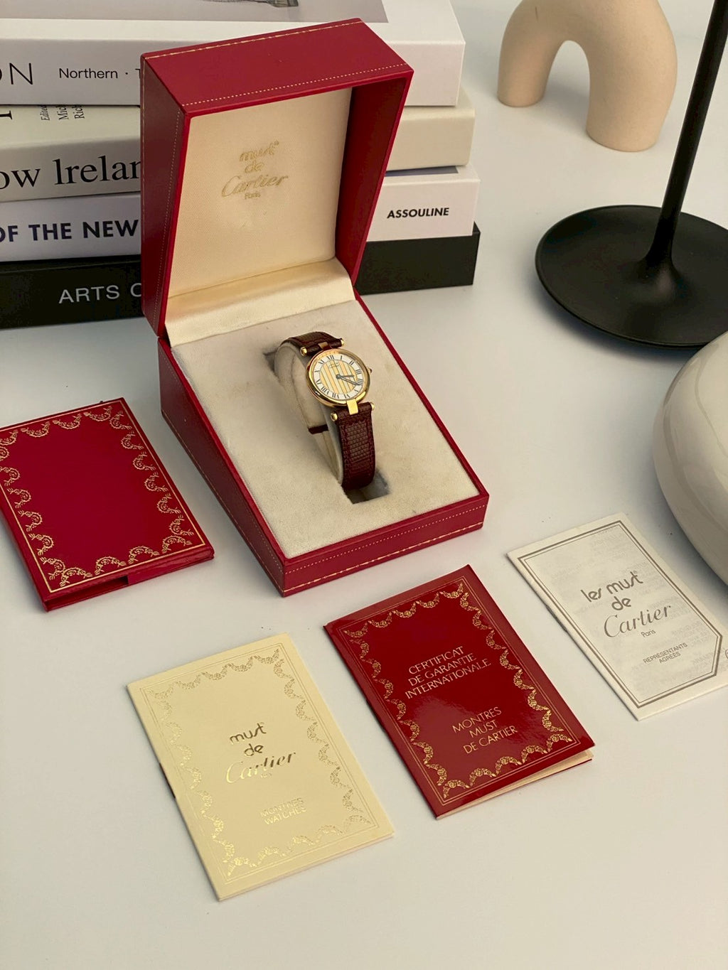 Cartier color dial argent cilcle c.5672