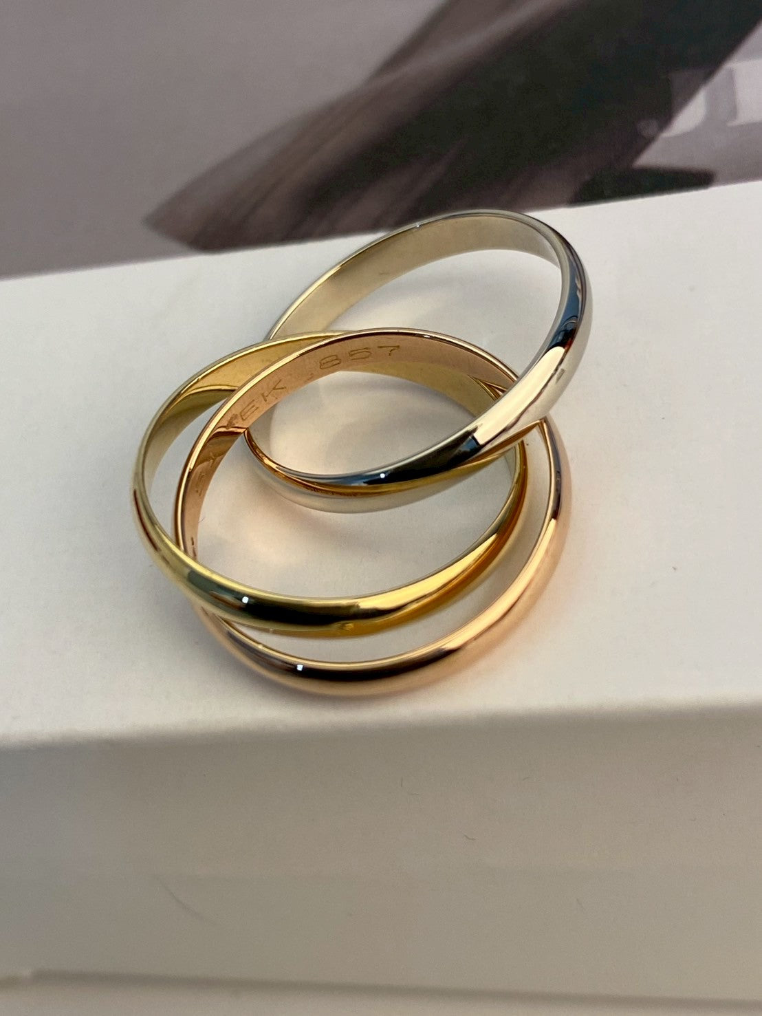 Cartier trinity ring classic model
