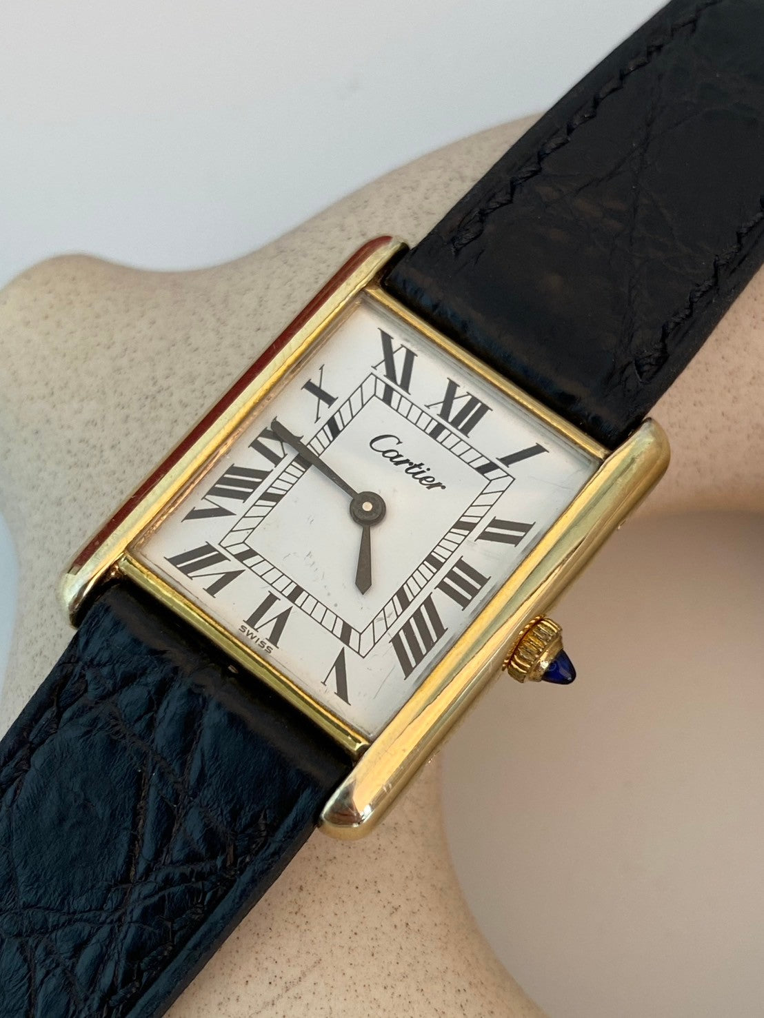 Cartier tank LM white dial c.8314