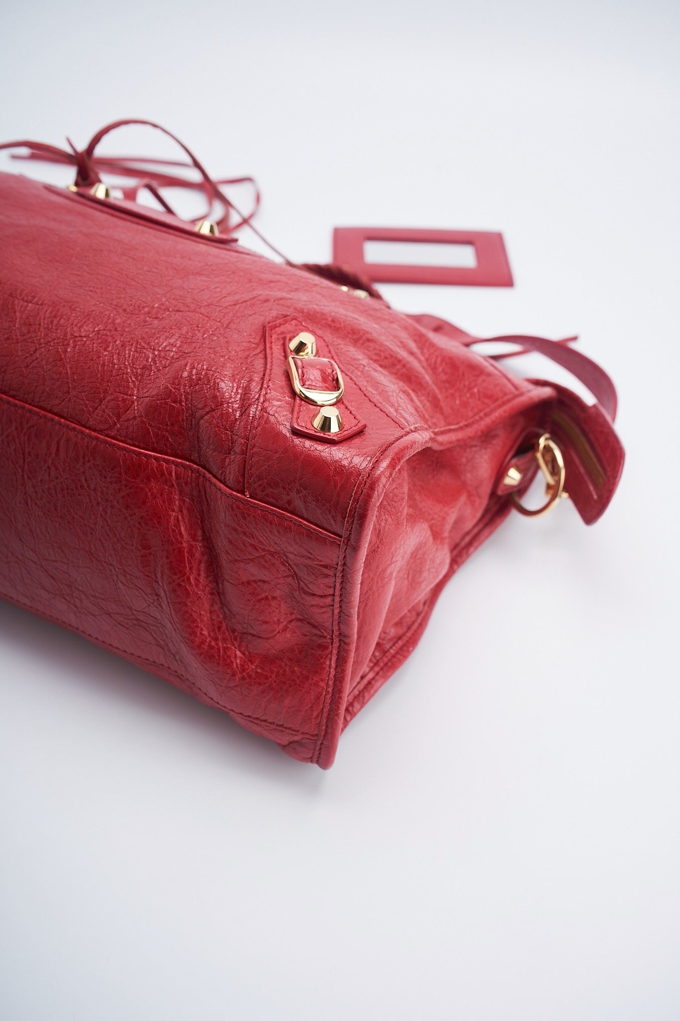 Balenciaga city red