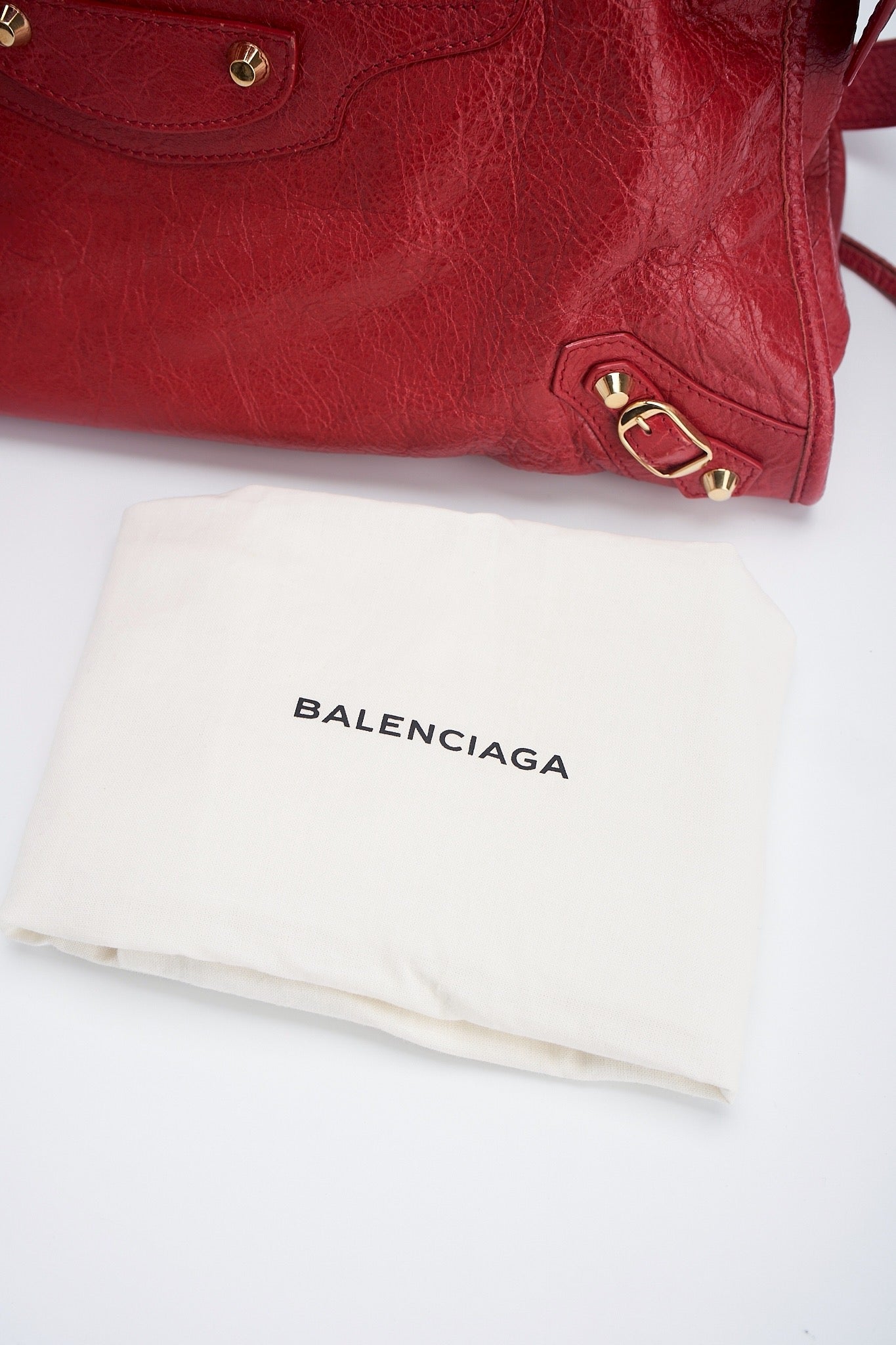 Balenciaga city red