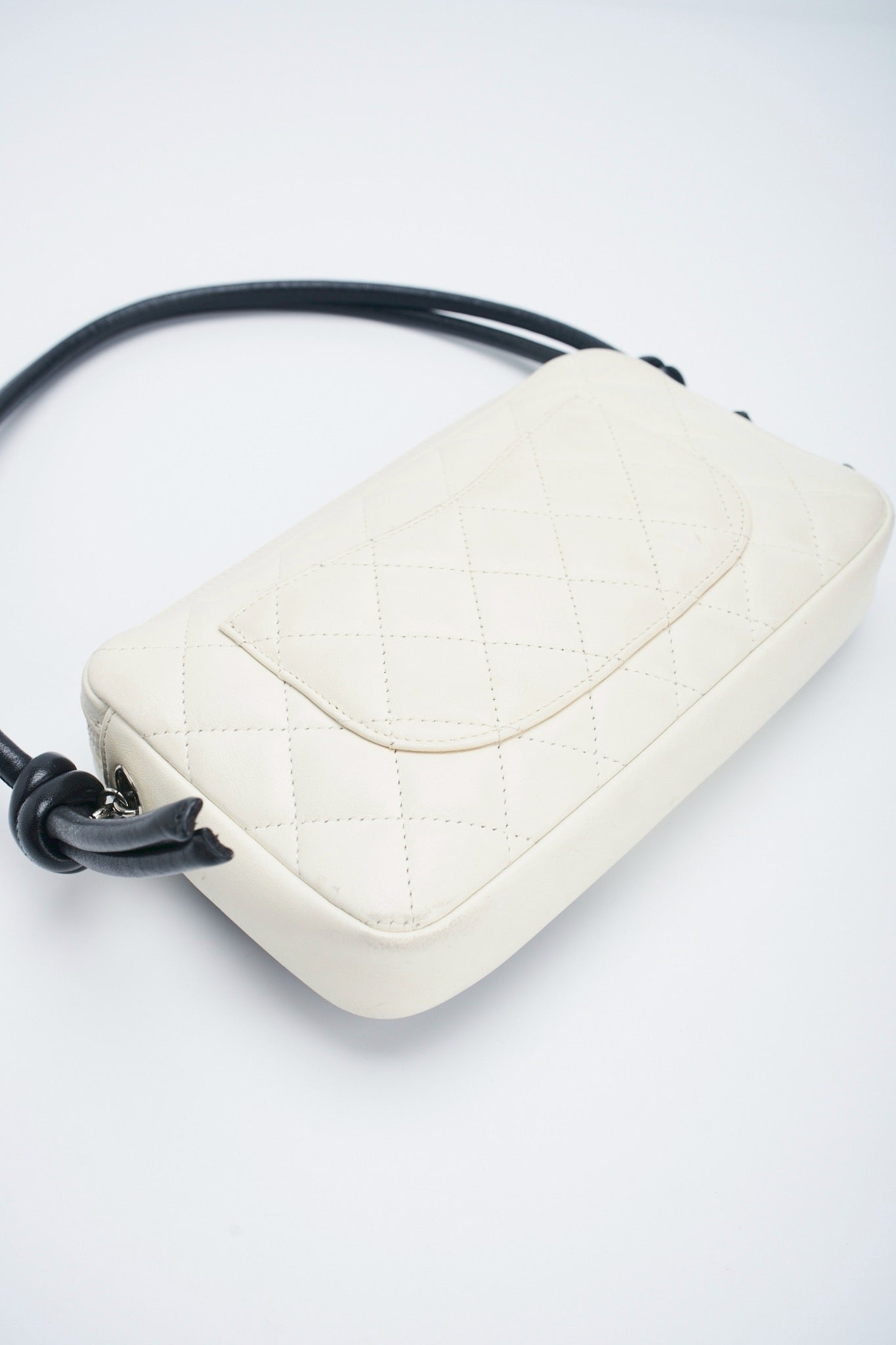 Chanel cambon white shoulder bag